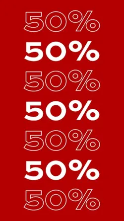 50%OFF