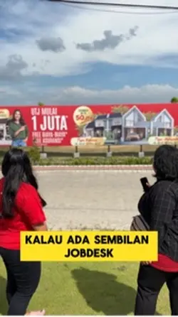 Kalau ada 9 jobdesk
