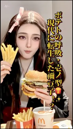 ポテトの呼吸・壱ノ型💓禰󠄀豆子全集中