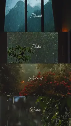 I Like it rains