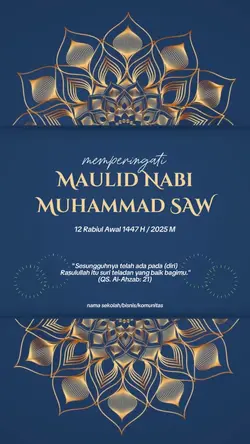 MAULID NABI 1447 H