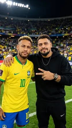 Foto com Neymar 