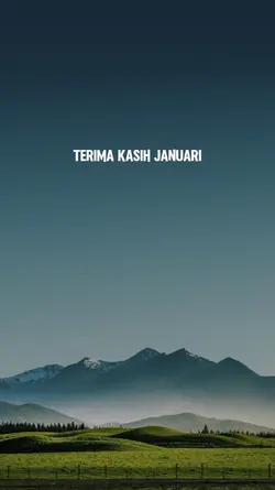 Terimakasih Januari