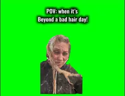 Hair bleach fail 