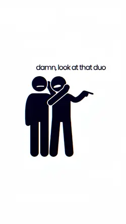 LOOK AT THAT DUO