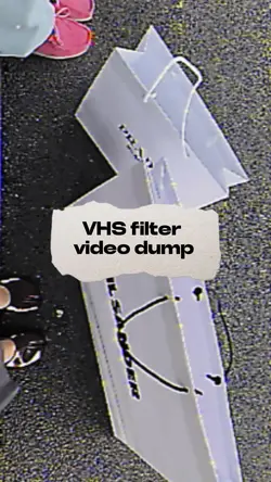 vhs tape dump