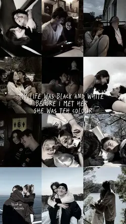 my life was black & 
