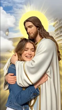 jesus hug me