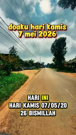 kamis 7 mei 2026