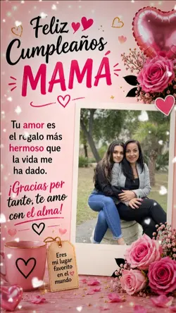 Cumpleaños mamá 