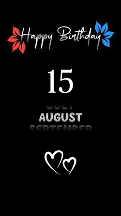 Birthday August 15