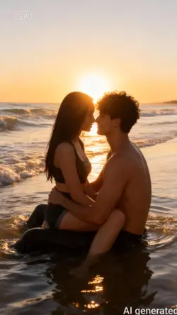 casal na praia 