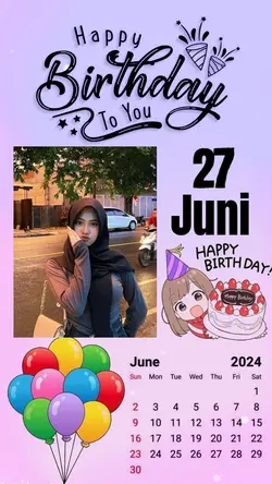 27 Juni Ultah 