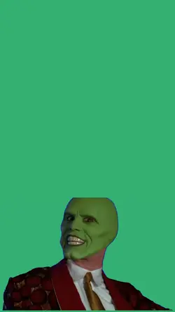 the mask smokin