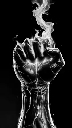white fire effect