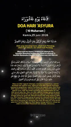 Doa hari asyura