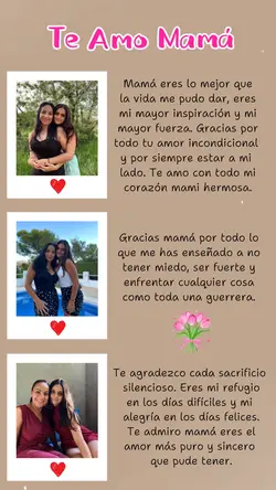 Dedicatoria Mamá