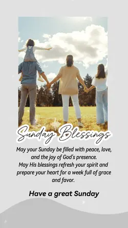 SUNDAY BLESSINGS
