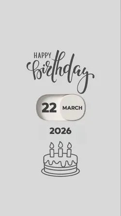 HBD 22 MARCH 2026