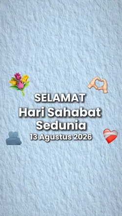 Hari Sahabat Sedunia