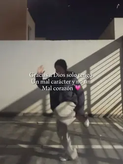 Un mal carácter… 