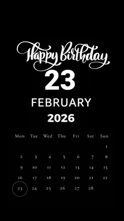 HBD 23 FEBRUARY 2026