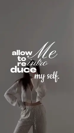 Introduce myself