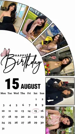 Birthday 15 August