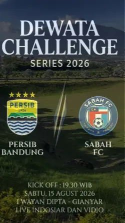 JADWAL PERSIB