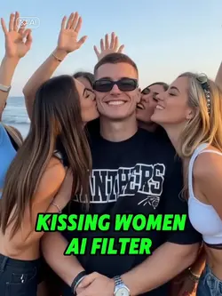 kissing women 
