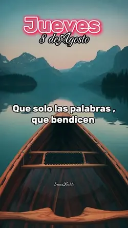 Jueves 8 de Agosto
