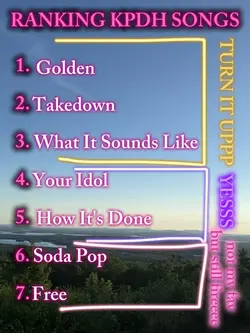 ranking kpdh songs