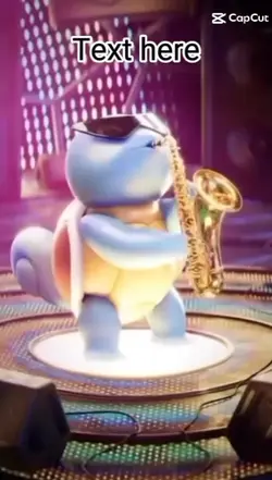 Squritle sax meme