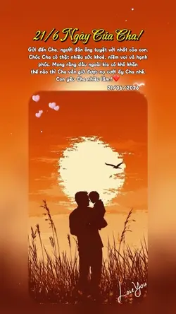21/6 Ngày của Cha