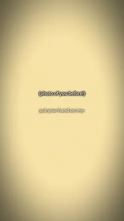 hand on my