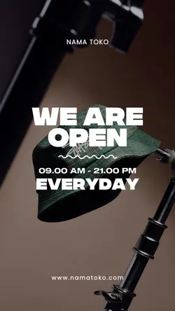 story : we are open