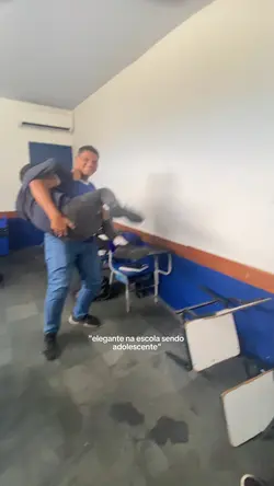 elegante na escola