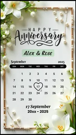 17 SEPTEMBER ANNIV