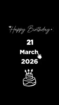 BDAY MYSON 21 MARCH