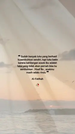 Rindu Ibu