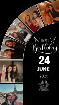 Birthday 24 June