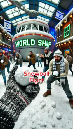 雪合戦 宇宙船ワールドシップ
