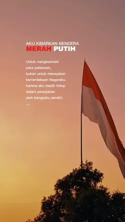 mengibarkan bendera