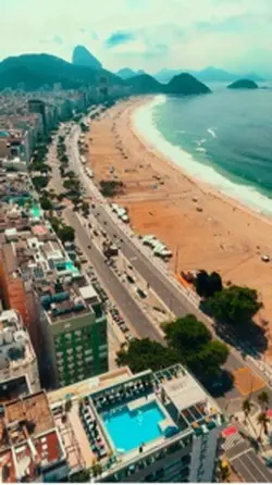 Praia drone
