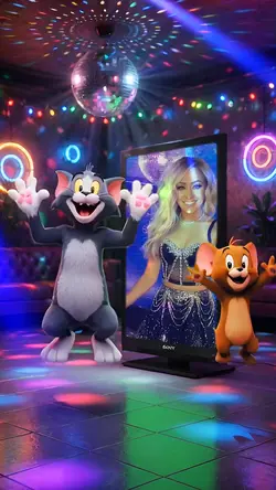 Tom and Jerry dance 