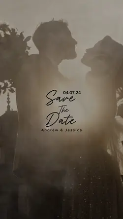Video invite wedding