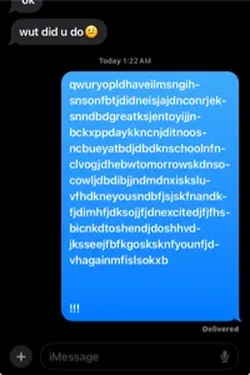 secret message!