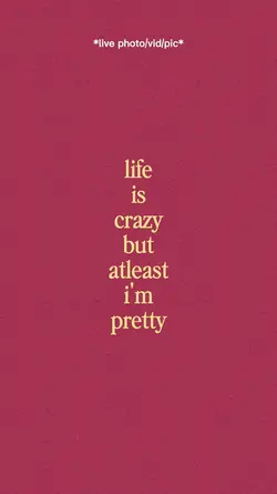 Life is Crazy.