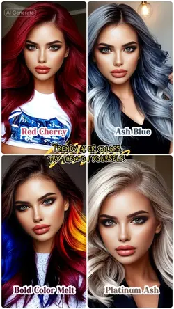 HAIR COLOR FILTER AI