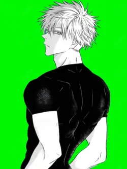 green screen gojo 